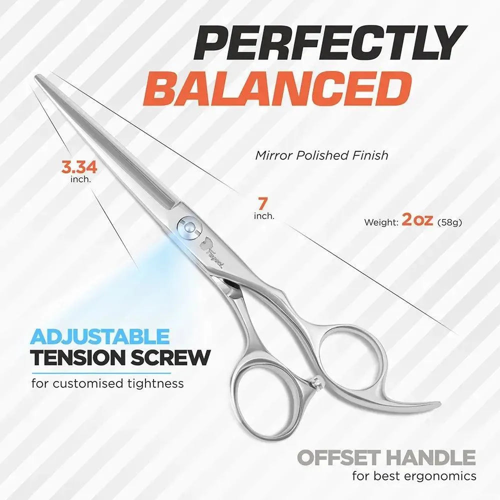 Professional 6 Inch Hair Scissors - Ultra Sharp Blades for Precision Hair Cutting | Perfect for Salon Stylists & Home Haircuts