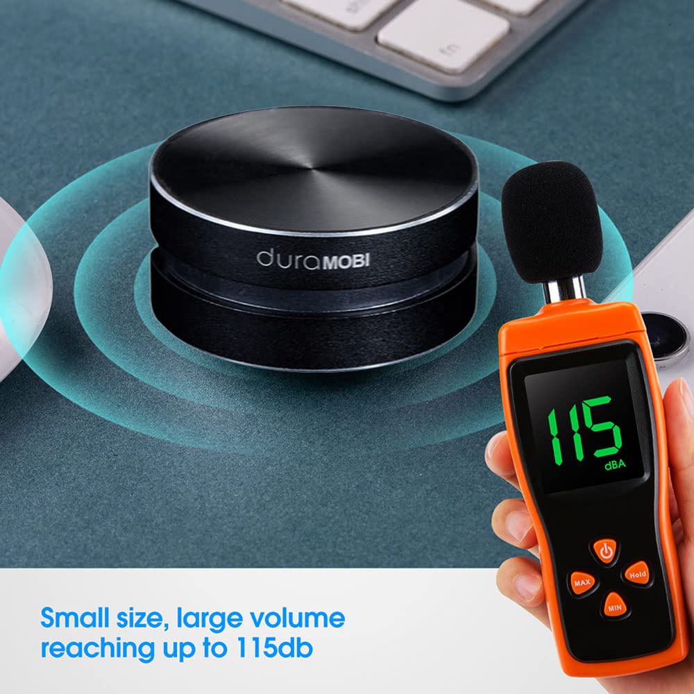 Upgraded Docooler Wireless Bluetooth Mini Speaker - Bone Conduction Technology, Stereo Bass Sound, Portable Music Player with Built-in Mic - Perfect for Home, Outdoor, Travel (1 Pack/2 Pack) | Compact Design for Gym, Office & Beach Use