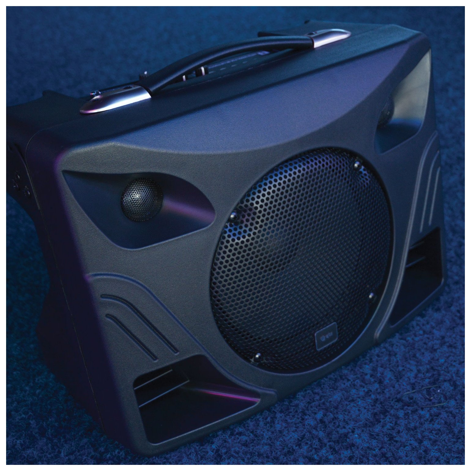 QTX DELTA-50 Portable Bluetooth PA System - Perfect for Outdoor Events, Parties & Live Performances