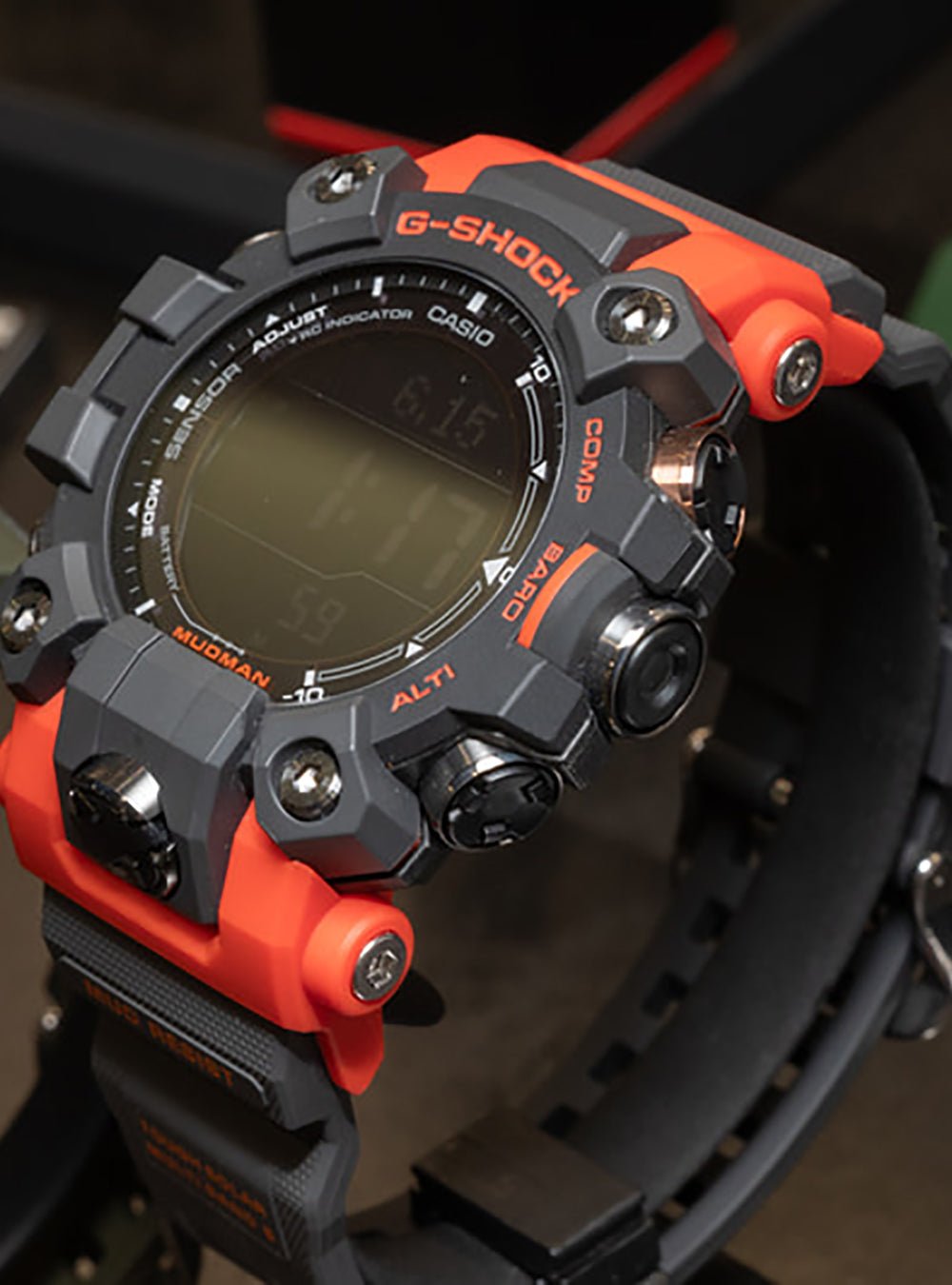 CASIO G-Shock Master of G Mudman GW-9500 JDM Digital Watch - Rugged Military & Outdoor Sports Watch for Hiking, Camping & Adventure Activities