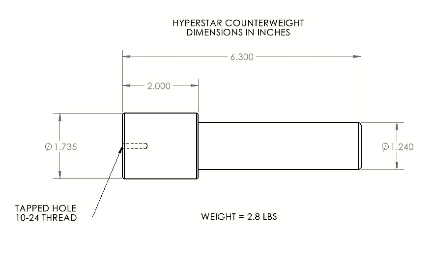 HyperStar Counterweight - Premium Quality Counterbalance Weight for Fitness Equipment, Machinery & Industrial Use - Perfect for Gym Machines, Garage Tools & Heavy-Duty Applications