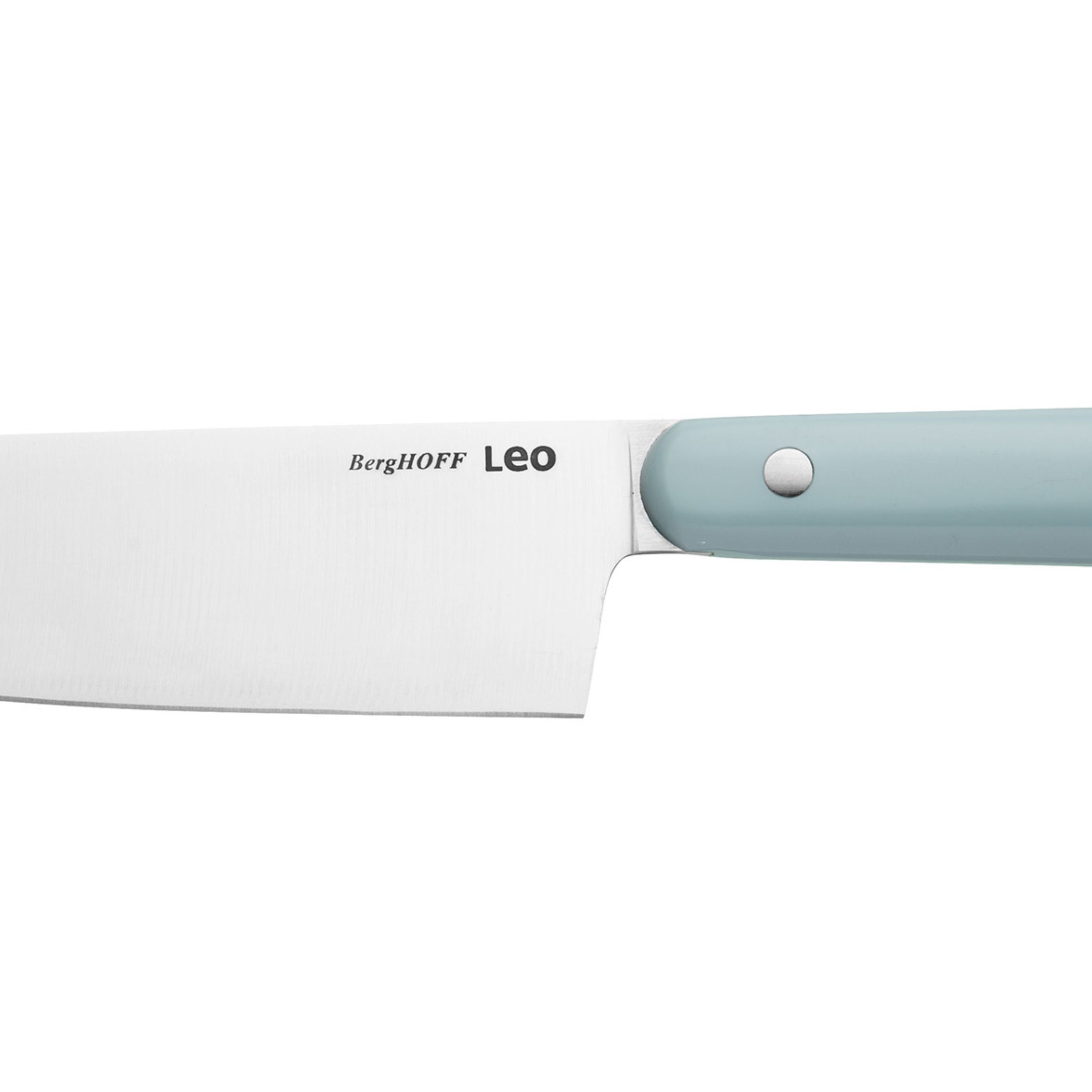 BergHOFF Leo Slate 8-Inch Stainless Steel Chef Knife - Professional Kitchen Knife for Chopping, Slicing & Dicing - Perfect for Home Cooks & Culinary Enthusiasts