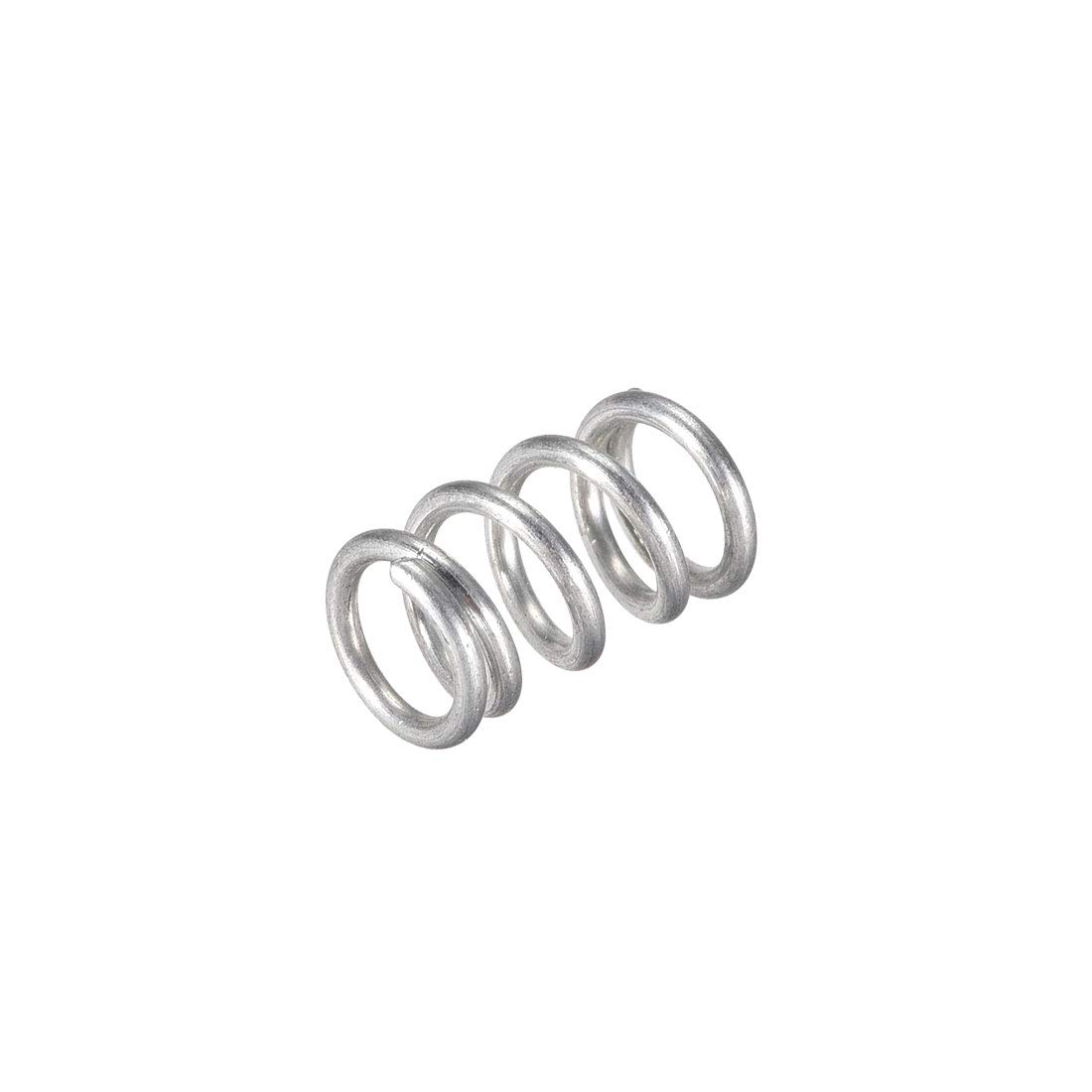 30pcs Heated Bed Springs for 3D Printer - 7x12mm Compression Springs for Extruder | Durable Replacement Parts for Creality Ender 3, CR-10 | Improve Print Quality & Stability