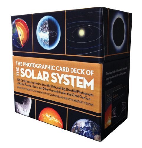 The Photographic Card Deck of the Solar System: 126 Premium Cards with Planet Facts, Moon Stories & Stunning Space Images | Astronomy Learning Tool for Kids & Adults | Perfect for Classroom, Homeschool & Space Enthusiasts
