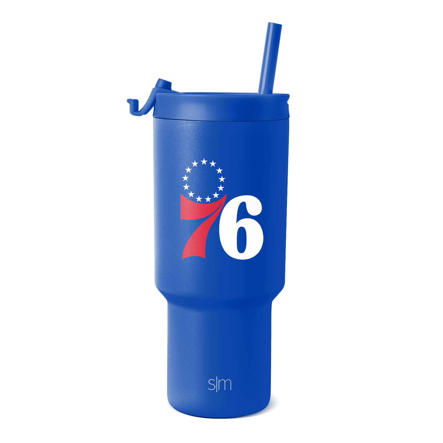 NBA Trek Stainless Steel Tumbler with Flip Lid - 20oz Insulated Travel Mug for Hot & Cold Drinks - Perfect for Basketball Fans, Gym, Office & Outdoor Activities