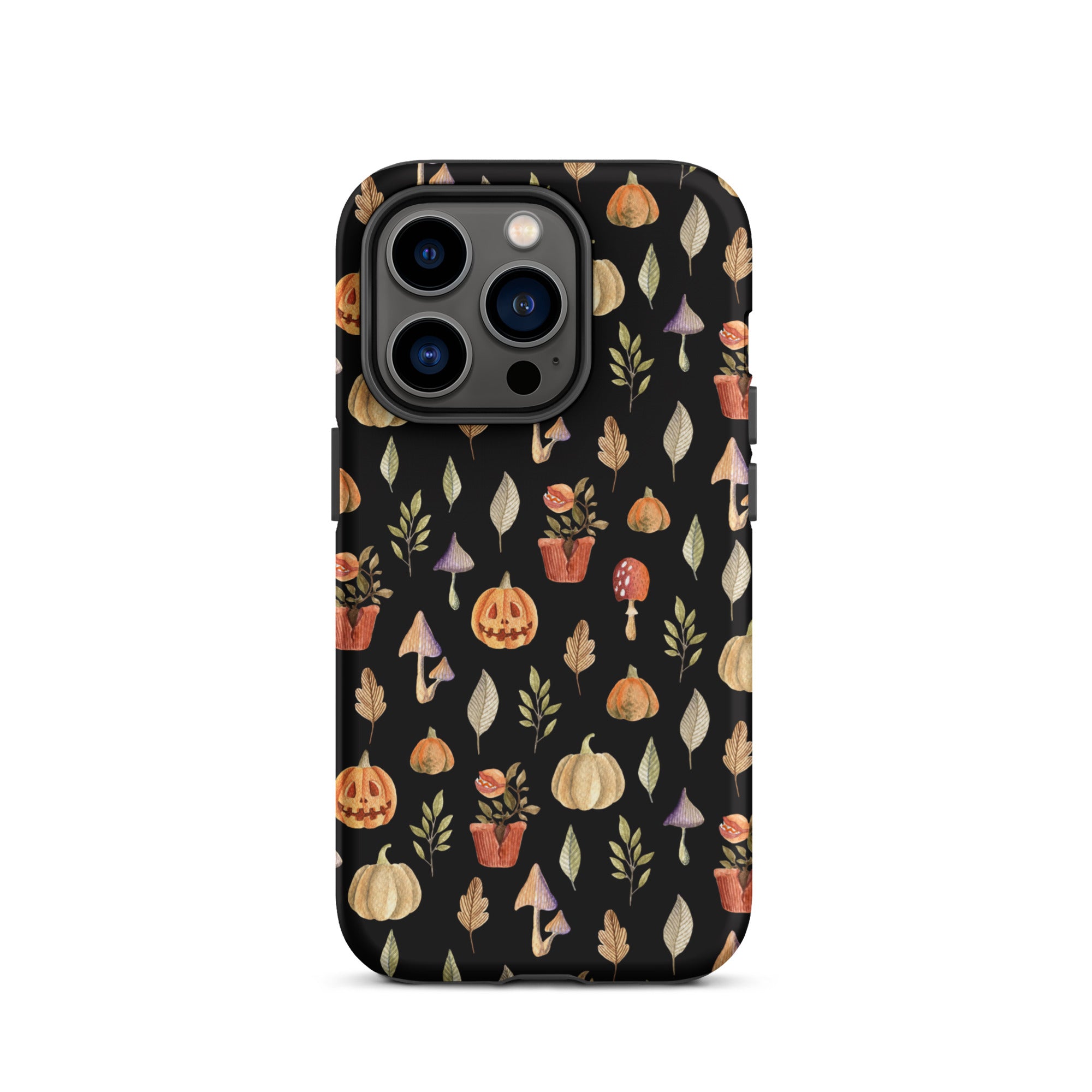 Spooky Halloween Premium iPhone Case - Durable Protective Cover for iPhone 13/14/15 Pro Max - Perfect for Fall Festivals, Trick or Treating & Seasonal Celebrations