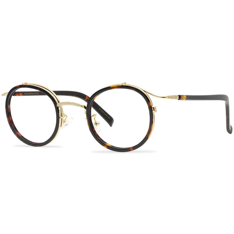 Lucian Titanium Round Eyeglass Frames - Lightweight & Durable for Men & Women - Perfect for Reading, Driving & Fashion Accessories