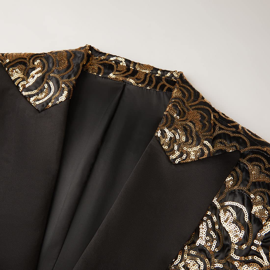 Stylish Men's Sequin Blazer with Colorful Patterns - Perfect for Parties, Weddings & Special Occasions
