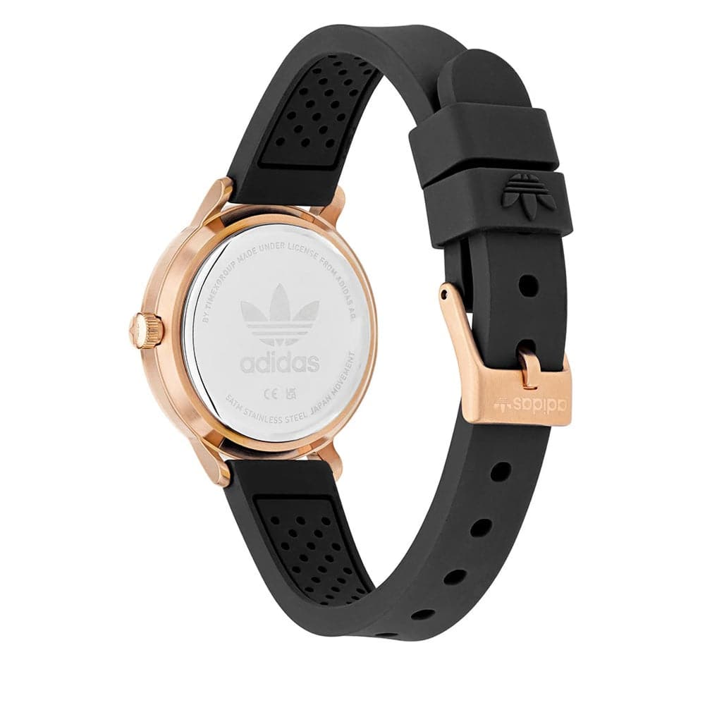 Adidas Originals Women's Watch with Black Dial & Rubber Strap - AOSY23026 | Stylish Casual & Sports Timepiece for Everyday Wear