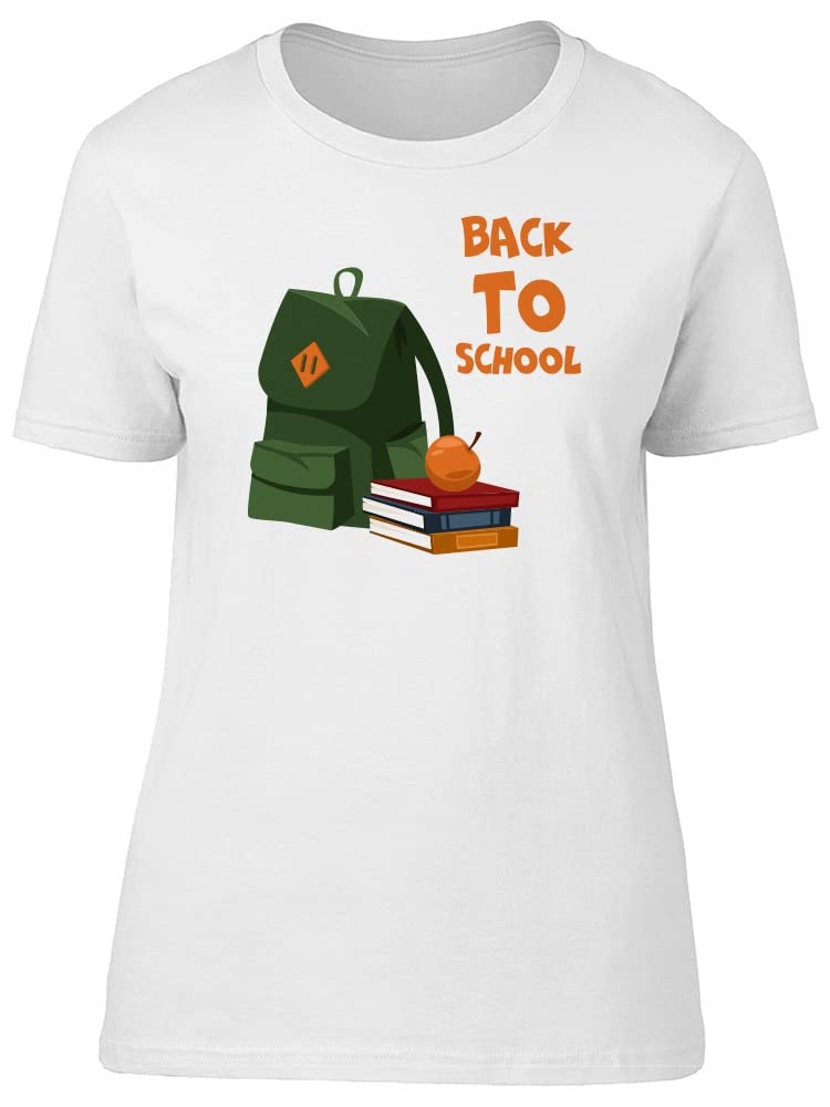 Back To School Equipment Tee for Women - Comfortable Cotton T-Shirt for College, Classroom & Campus Life