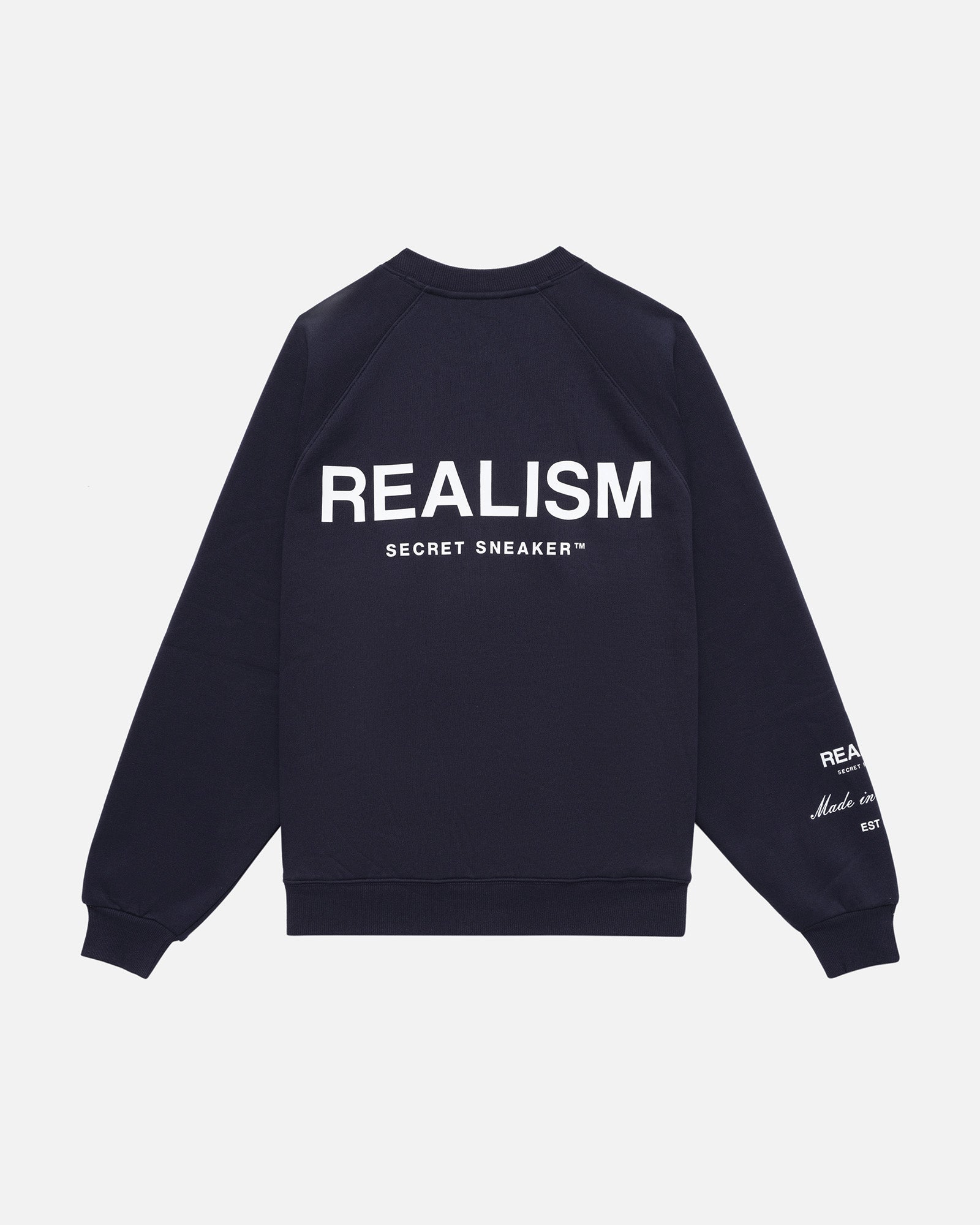 SSS Realism Radiant Crewneck Sweatshirt - Royal Navy Blue | Comfortable & Stylish Unisex Pullover for Casual Wear & Outdoor Activities
