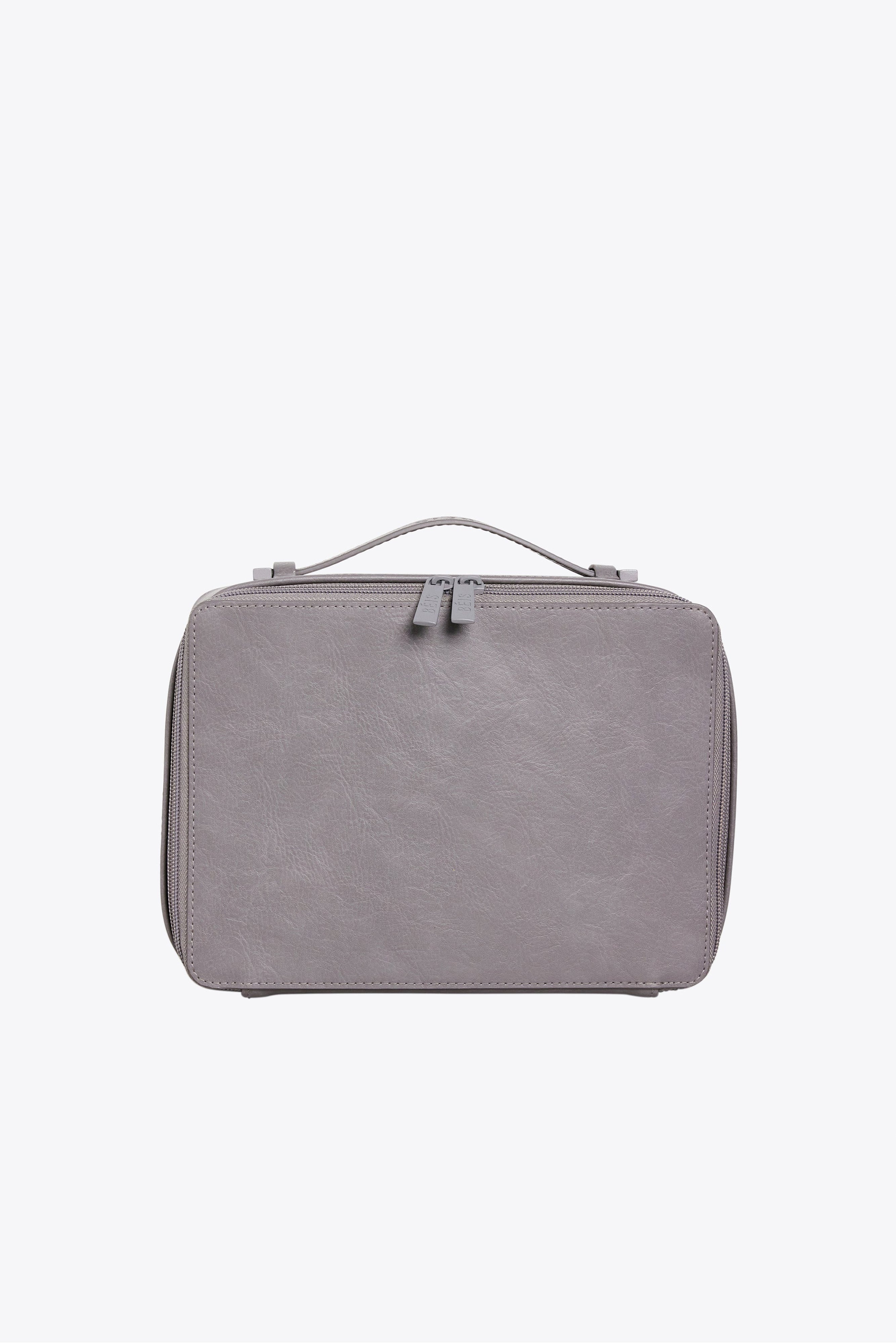 Premium Grey Cosmetic Case - Travel Makeup Organizer for Women | Perfect for Travel, Gym & Everyday Use