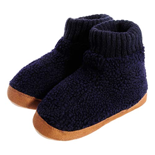 **Kids' House Slippers for Boys - Soft Indoor Booties for Little & Big Kids - Perfect for Home, Playtime & Winter Comfort**