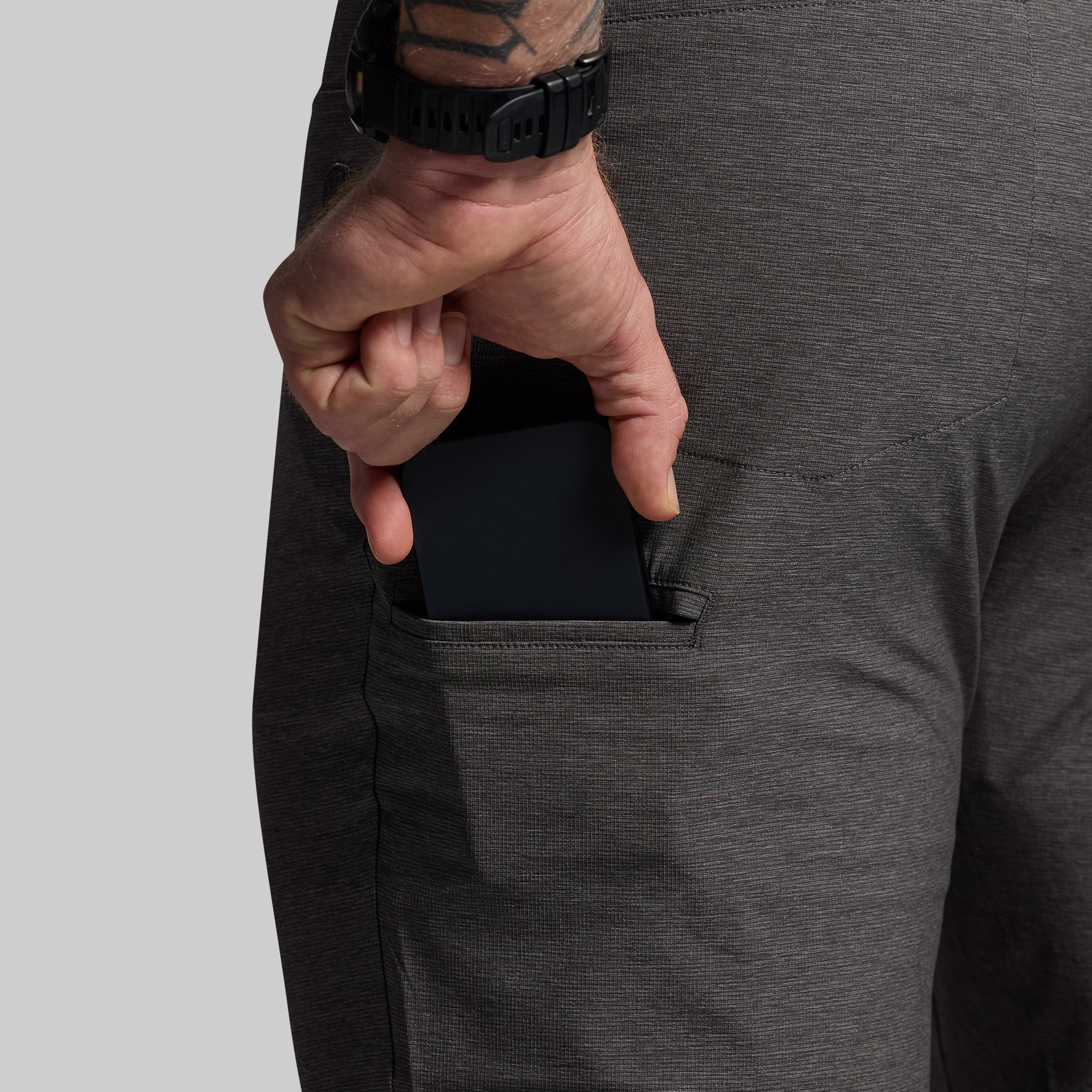 Traverse Pant in Gunmetal - Durable & Stylish Men's Hiking Pants for Outdoor Adventures & Casual Wear