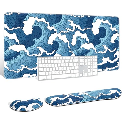 Blue Japanese Wave