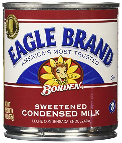 Borden Eagle Brand Sweetened Condensed Milk - 3 Packs (4 Cans Each, 14oz) - Perfect for Baking, Coffee, Desserts & DIY Recipes