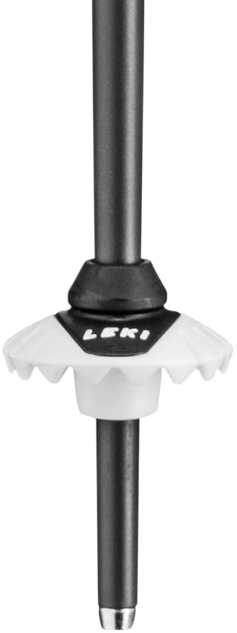 LEKI Bold Lite S Lightweight Aluminum Ski Poles for Alpine Skiing - Durable & Adjustable for Men & Women - Perfect for Downhill, Backcountry & Cross-Country Skiing