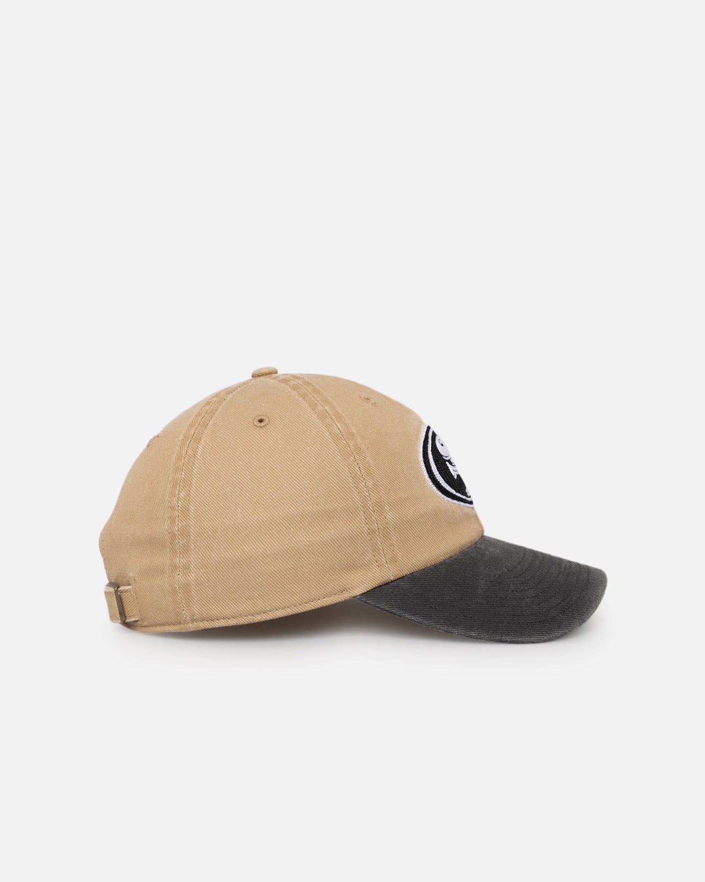 47 Brand San Francisco 49ers 'Apollo Chain' 47 Clean Up Strapback Khaki Hat - Official NFL Licensed Adjustable Baseball Cap for Men & Women - Perfect for Game Day, Casual Wear & Sports Fans