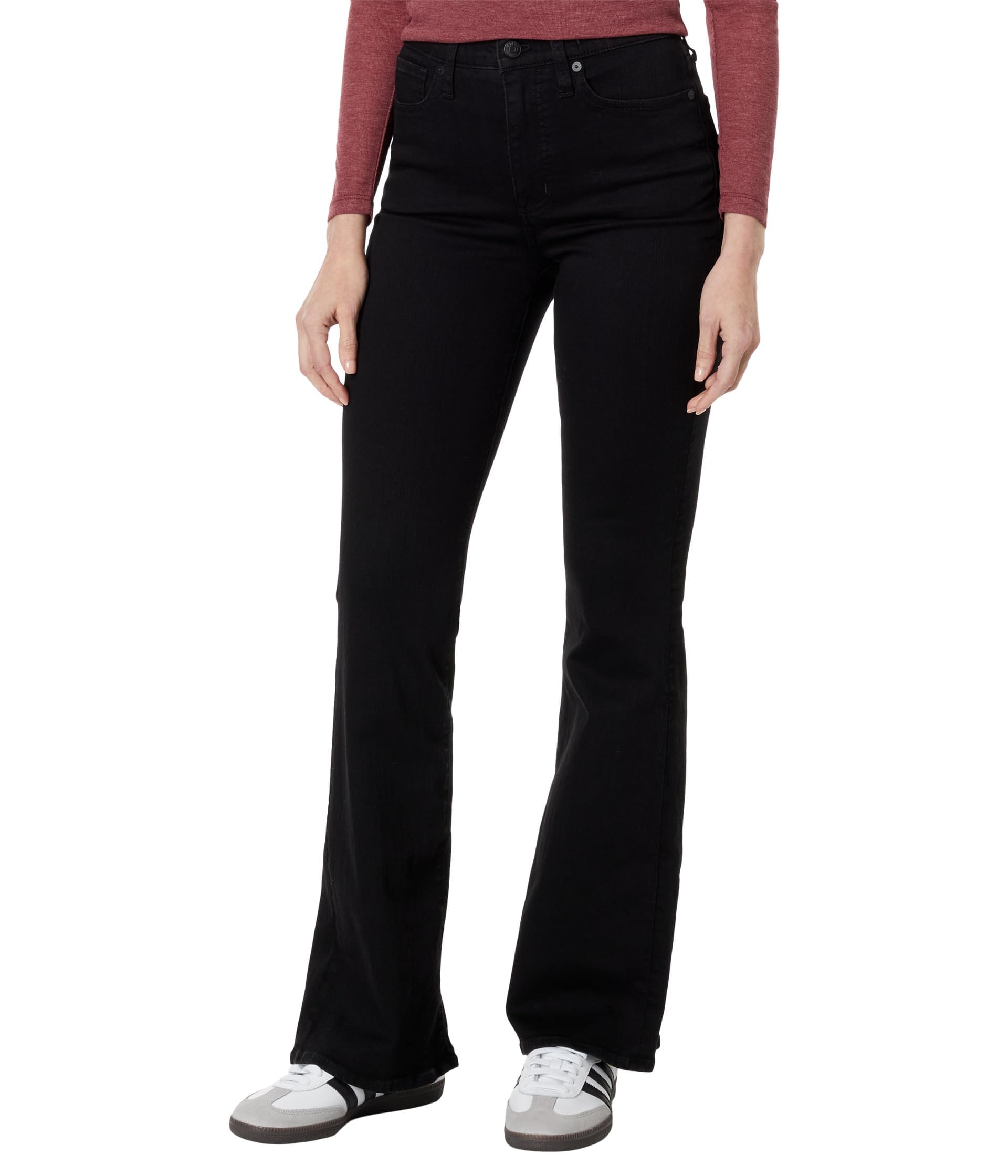 Madewell Women's High-Rise Skinny Flare Jeans - Stretch Denim Pants for Casual Wear & Night Out | Perfect for Work, Date Nights & Weekend Outfits