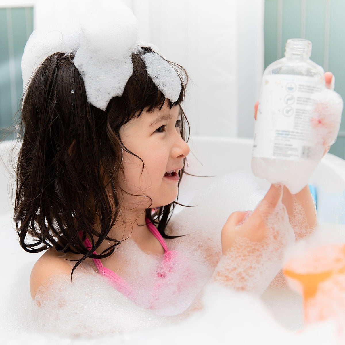 Organic Little Charlie Bubble Bath Milk for Babies & Kids - Gentle & Hypoallergenic for Sensitive Skin | Perfect for Relaxing Bath Time & Bedtime Routine