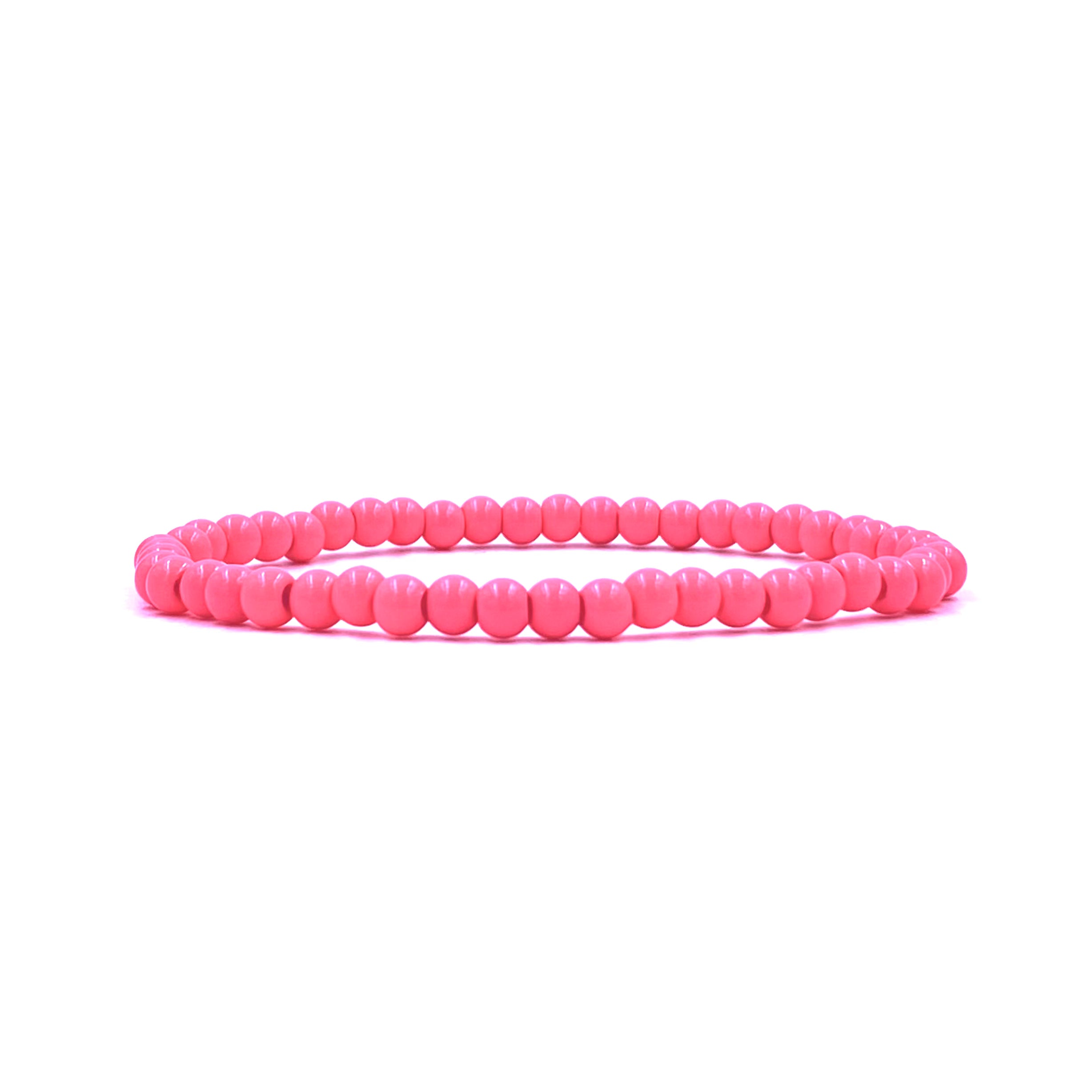 Ashley Gold Stainless Steel Colorful Enamel Ball Beaded Stretch Bracelet for Women - Fashion Jewelry Gift for Birthday, Party & Everyday Wear