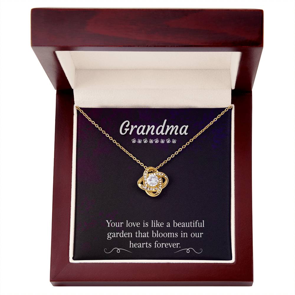 Elegant Jewelry Gifts for Grandma - Sterling Silver Necklace with Heart Pendant | Perfect Birthday, Mother's Day & Christmas Gift for Grandmother | Ideal for Special Occasions & Family Gatherings