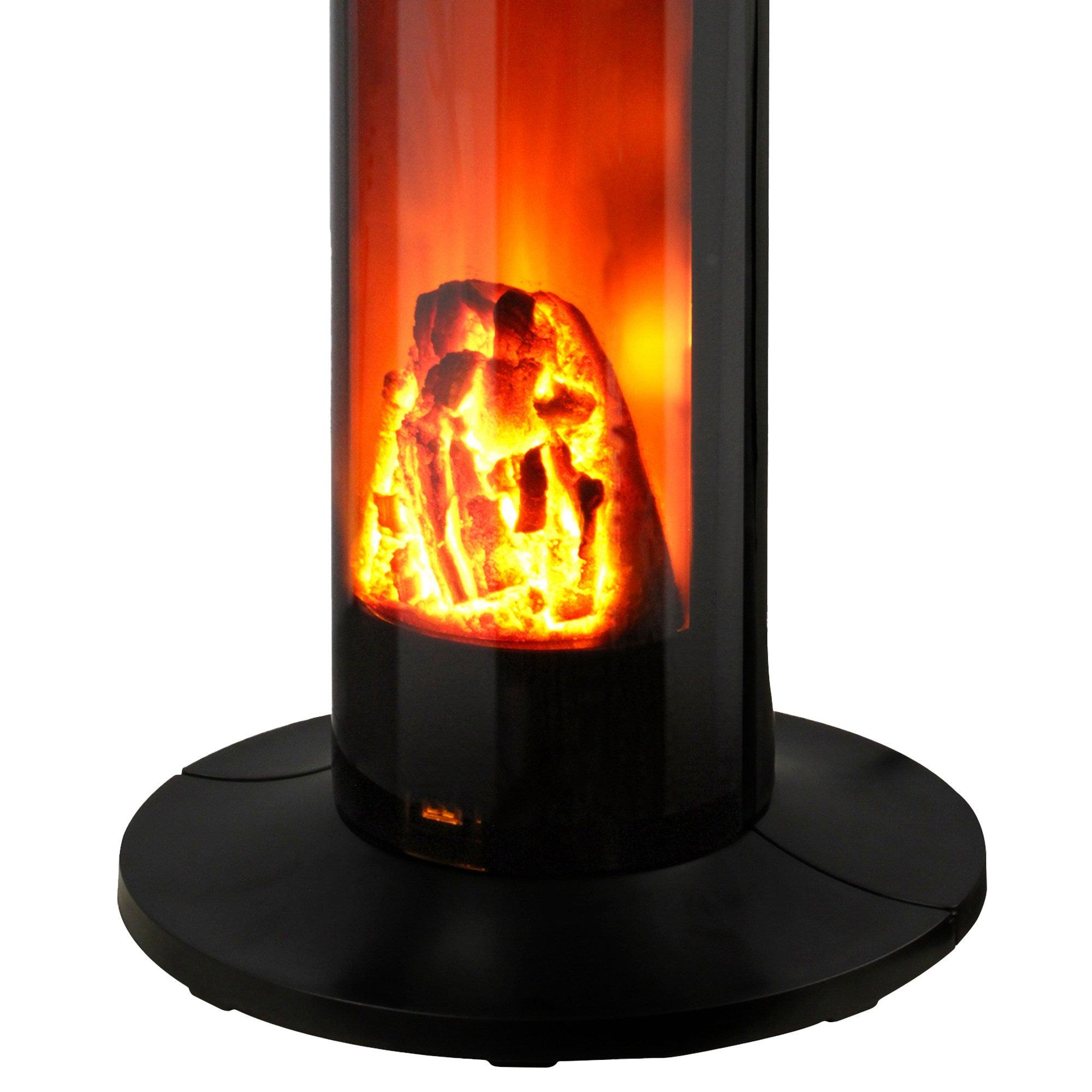 1500W Electric Space Heater with Digital LED Display & Remote Control - Portable Indoor Heater for Home, Office, Bedroom, and Garage Use