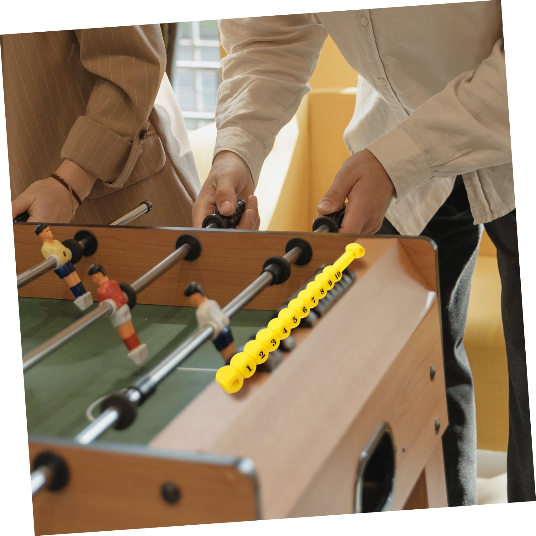 BCOATH 2-Pack Foosball Score Counter - Dual-Sided Table Football & Air Hockey Scoreboard - Perfect for Game Rooms, Bars, and Family Game Nights