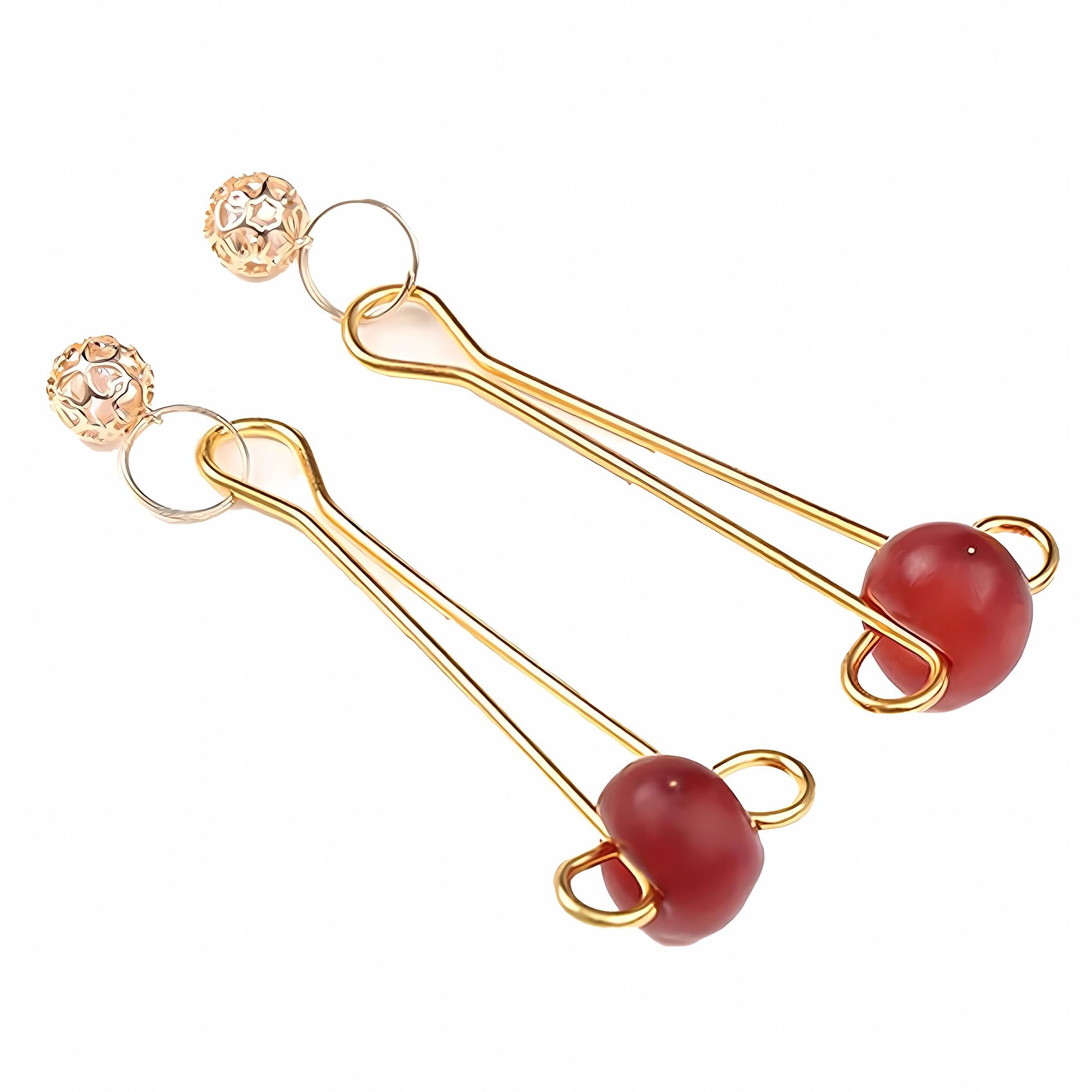 Adjustable Non-Piercing Metal Nipple Clamps & Clit Clamp - BDSM Sex Toys for Couples, Sensual Play, Fetish Games - Perfect for Spicing Up Intimate Moments & Adult Entertainment