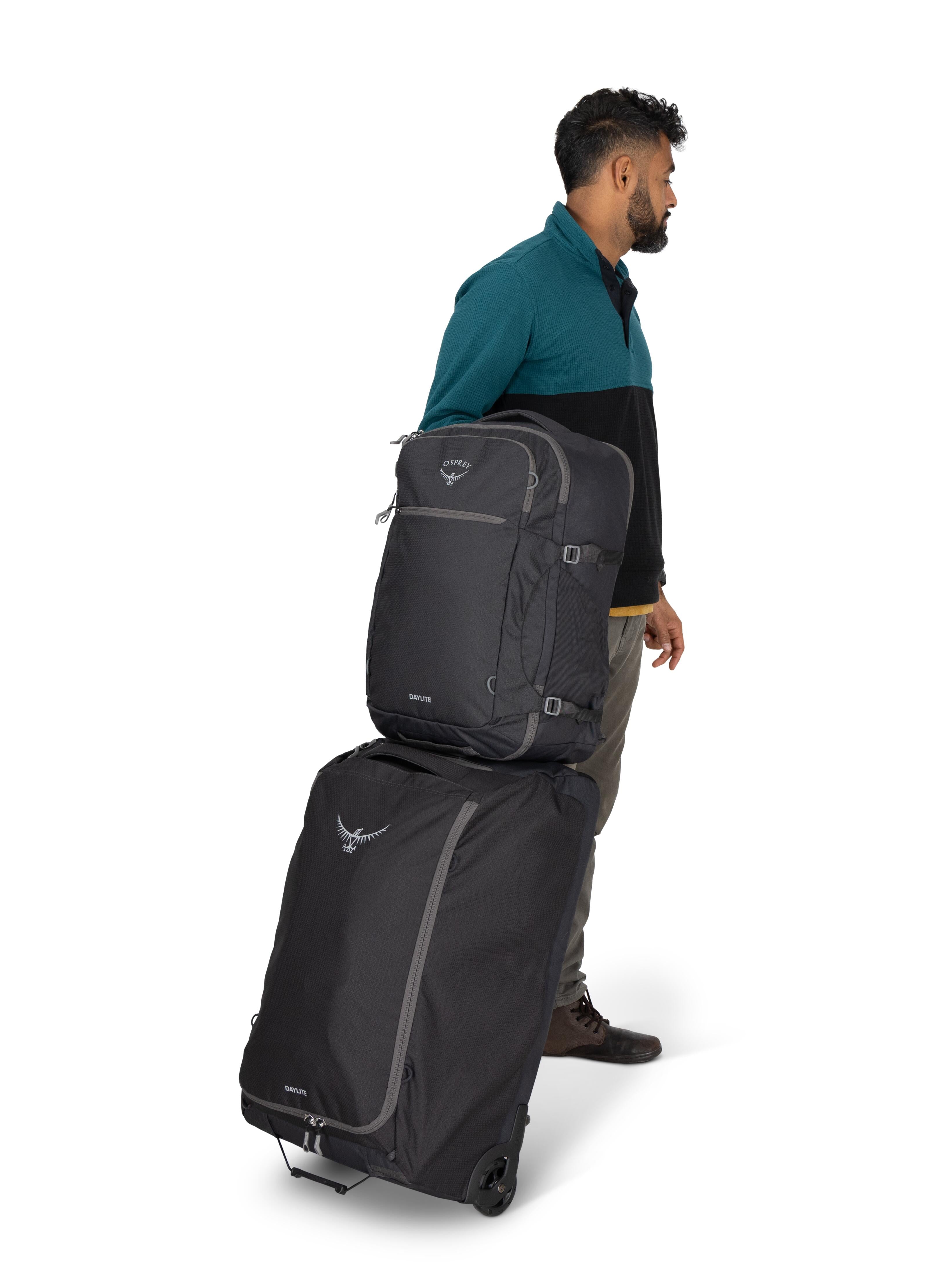 Osprey Daylite 44L Carry On Travel Backpack - Lightweight Hiking Daypack for Outdoor Adventures, Camping & Airplane Travel