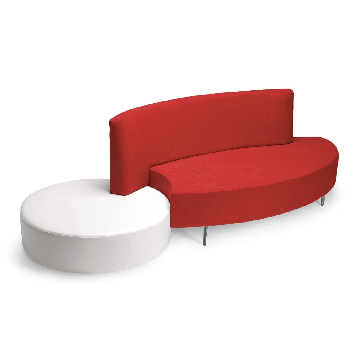 Modern Sundial Waiting Area Sofa - Comfortable Lounge Seating for Offices, Hotels & Reception Areas