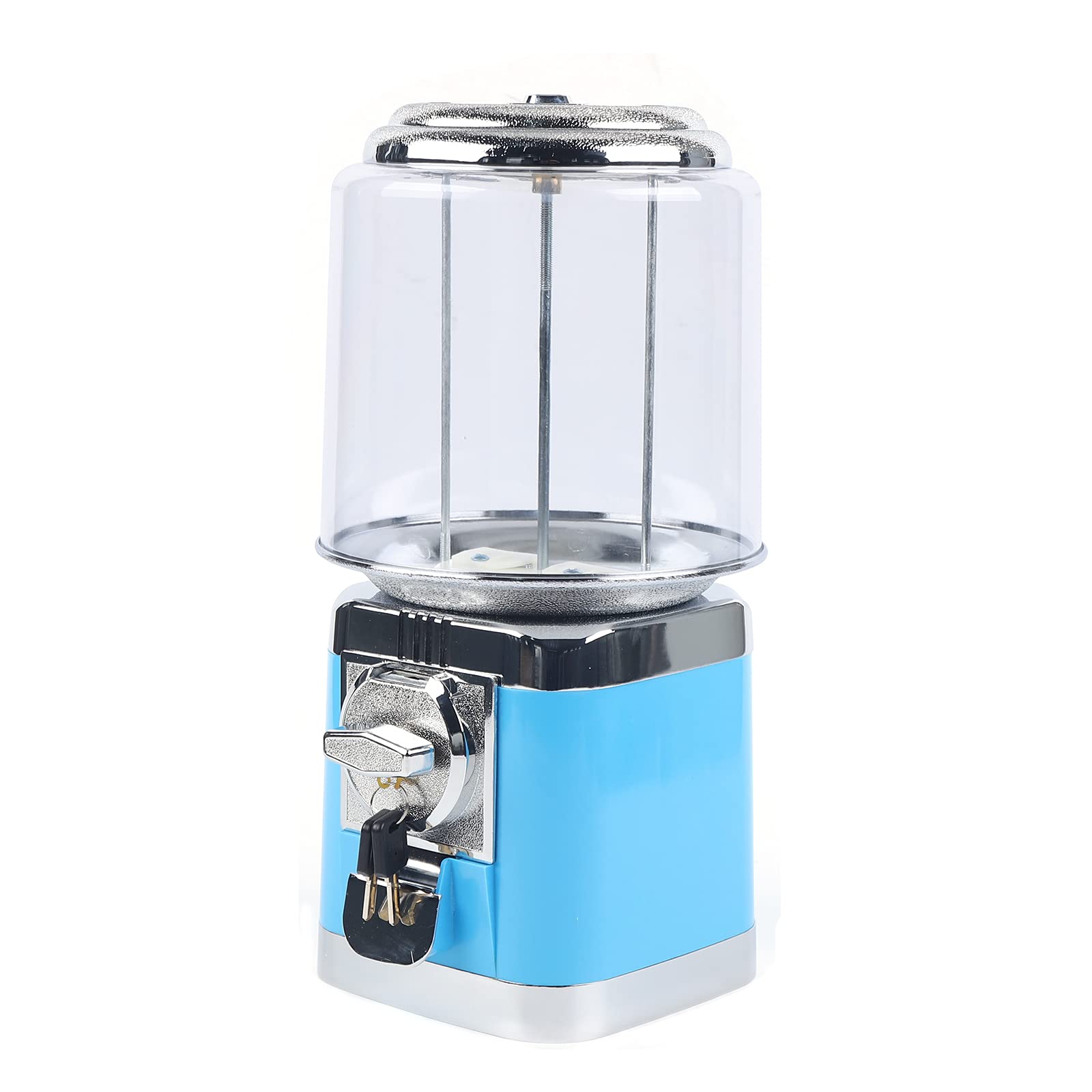 Automatic Candy Vending Machine for Home & Commercial Use - Small Candy Dispenser with Coin Mechanism (Blue) | Perfect for Retail Stores, Offices, and Home Entertainment