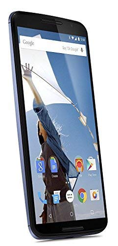 Refurbished Motorola Nexus 6 XT1103 32GB Unlocked Smartphone - Midnight Blue | 3G/4G LTE Android Phone | Perfect for Travel, Business & Daily Use