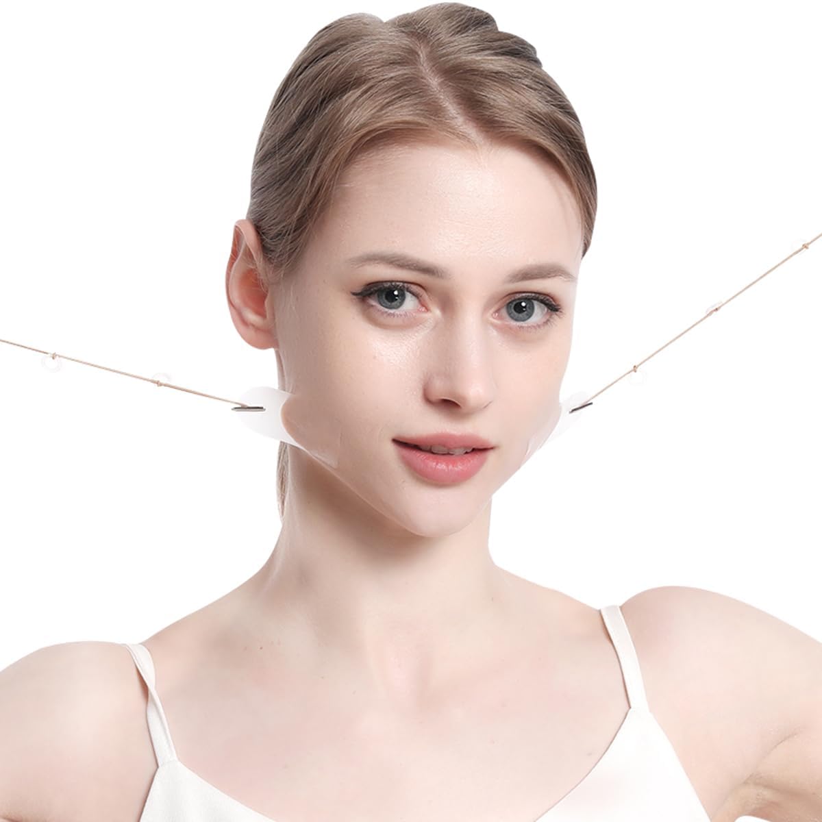 **Japanese Face Lifting Tape – 80PCS Invisible Wrinkle & Sagging Skin Tightener for Face & Neck – Instant Skin Lift with Lifting Rope – Perfect for Daily Use, Special Events & Anti-Aging Skincare Routine**