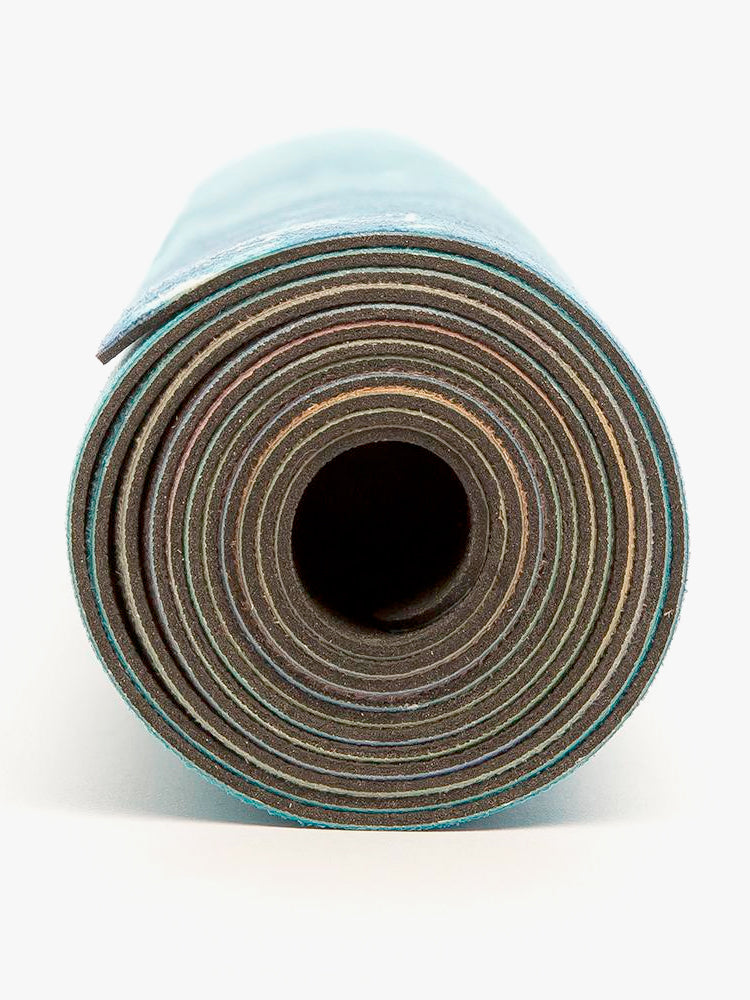 Yoga Design Lab Studio Mat 3.5mm Non-Slip Eco-Friendly Yoga Mat for Home & Studio Workouts - Aegean Green - Perfect for Yoga, Pilates & Meditation Practice