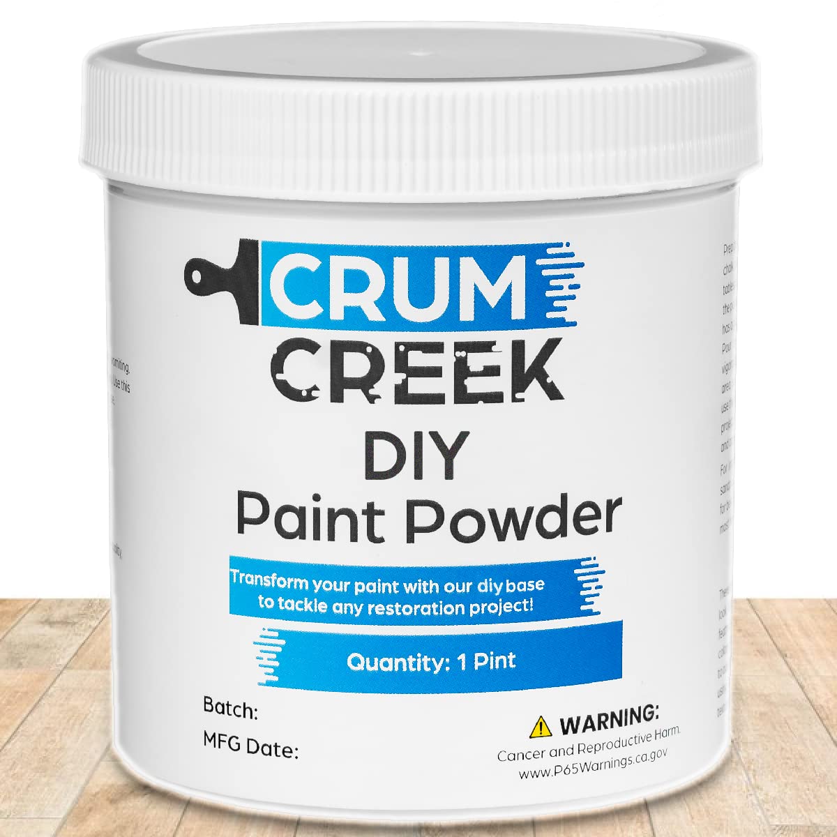 DIY Chalk Paint Powder Mix - 2 Gallons | Easily Blend with Any Paint for Smooth Finish | Perfect for Furniture, Walls & Home Decor Projects
