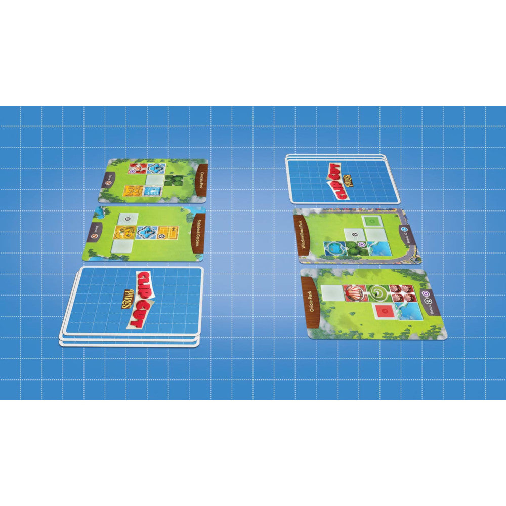 ClipCut Parks Board Game by Renegade Game Studios with Grand Park Expansion - Family Strategy Game for Nature Lovers, Perfect for Game Nights & Outdoor Enthusiasts