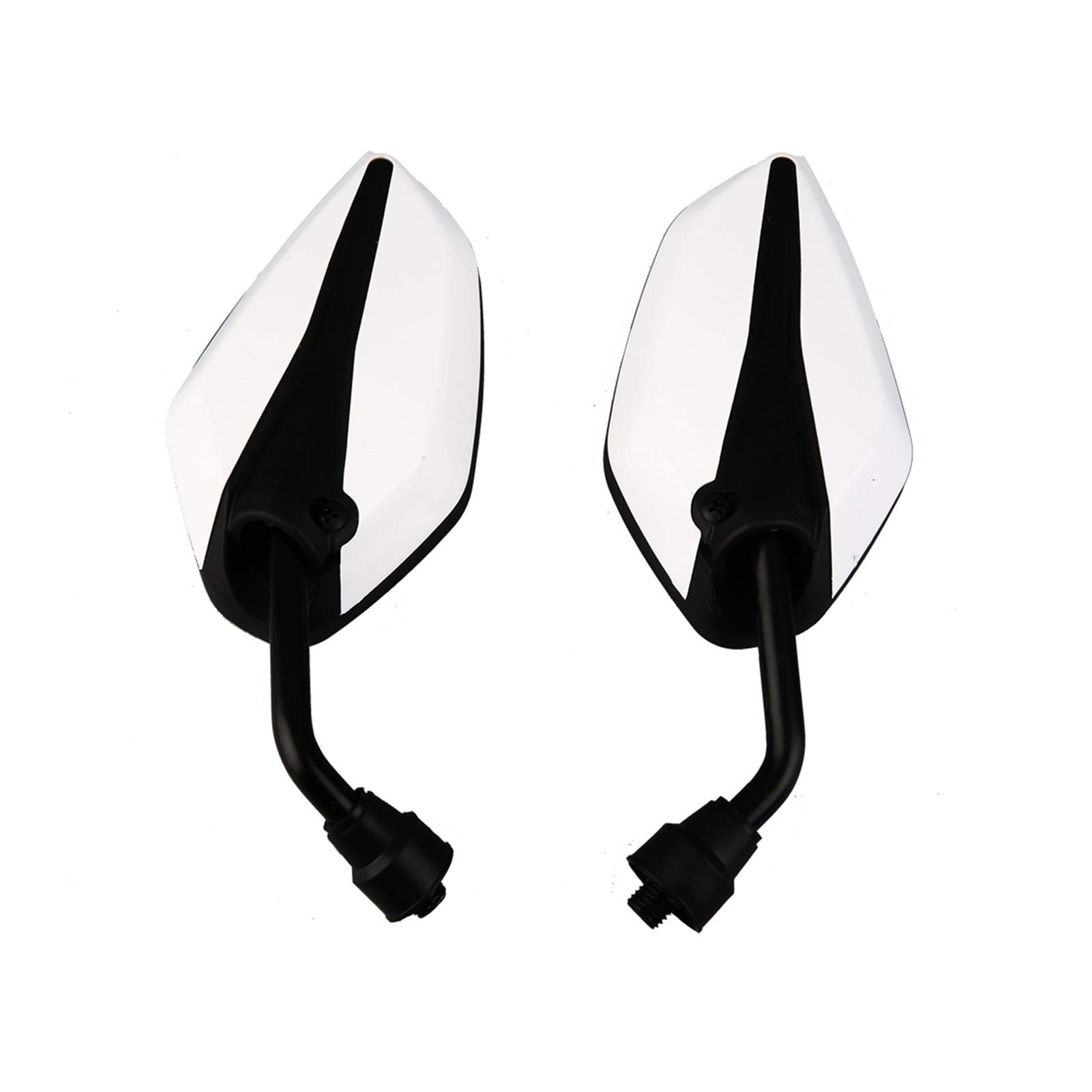 2PC Universal Motorcycle Bar End Mirrors - 7/8
