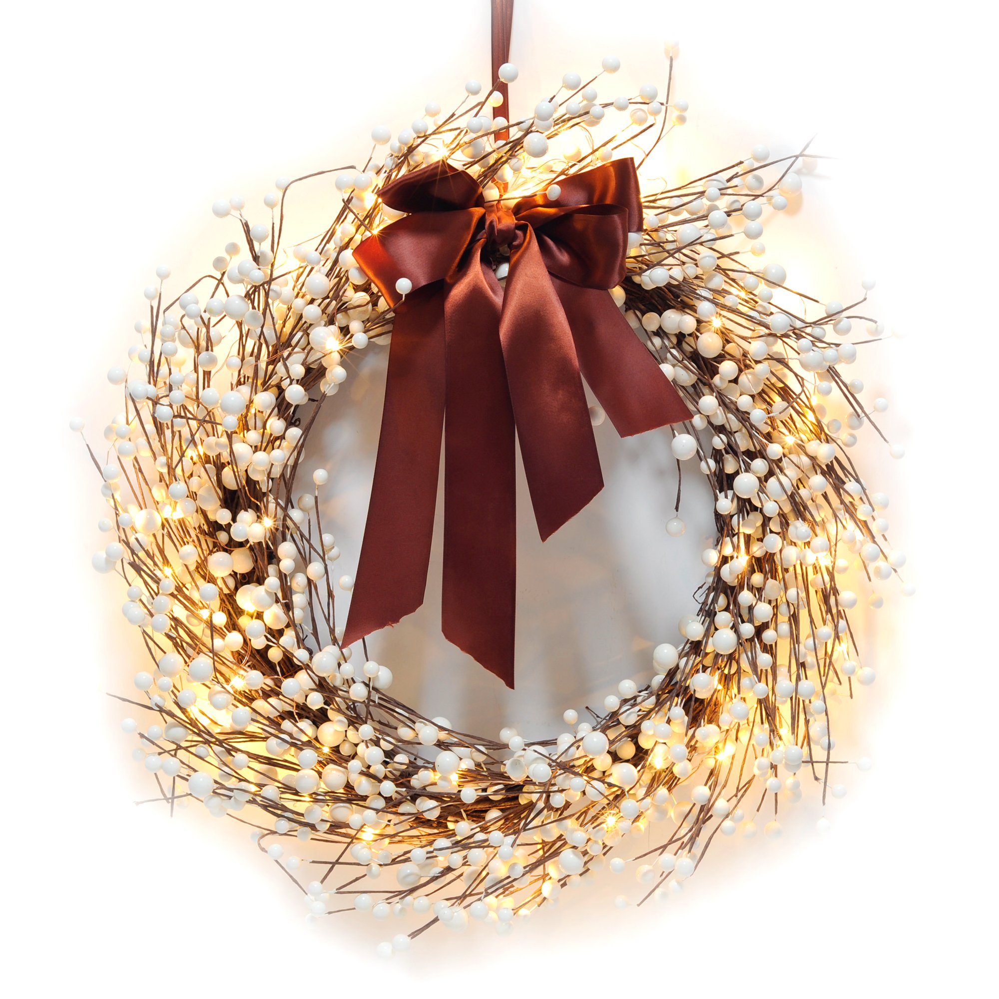 ITART 8-Pack Micro LED String Lights - Warm White Fairy Lights for Christmas, Wedding, Bedroom Decor