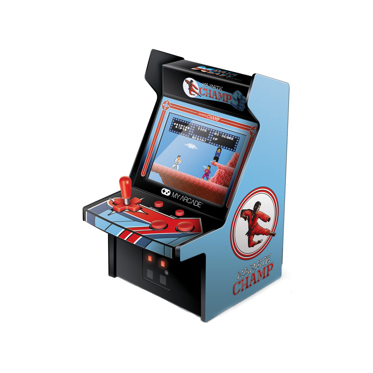 My Arcade DGUNL 3204 Karate Champ Micro Player - Portable Retro Arcade Game Console for Kids & Adults | Perfect for Home, Office & Travel Gaming Entertainment