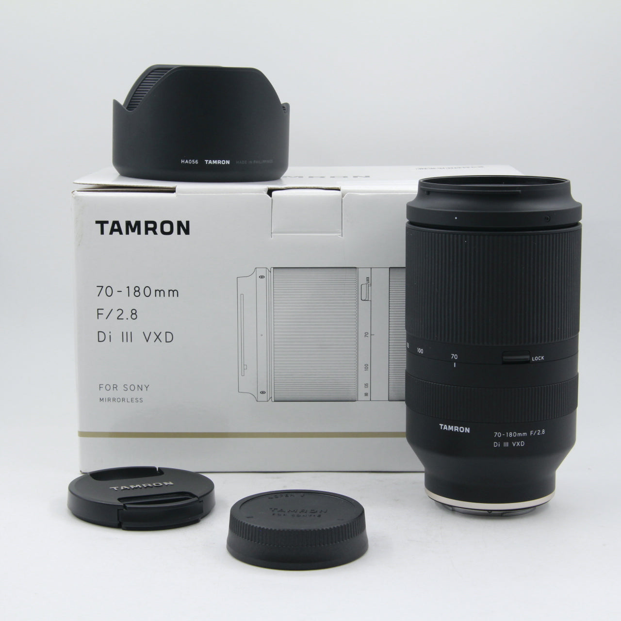 Tamron 70-180mm f/2.8 Di III VC VXD G2 Lens for Sony E Mount - Excellent Open Box Condition - Perfect for Portrait, Sports & Wildlife Photography