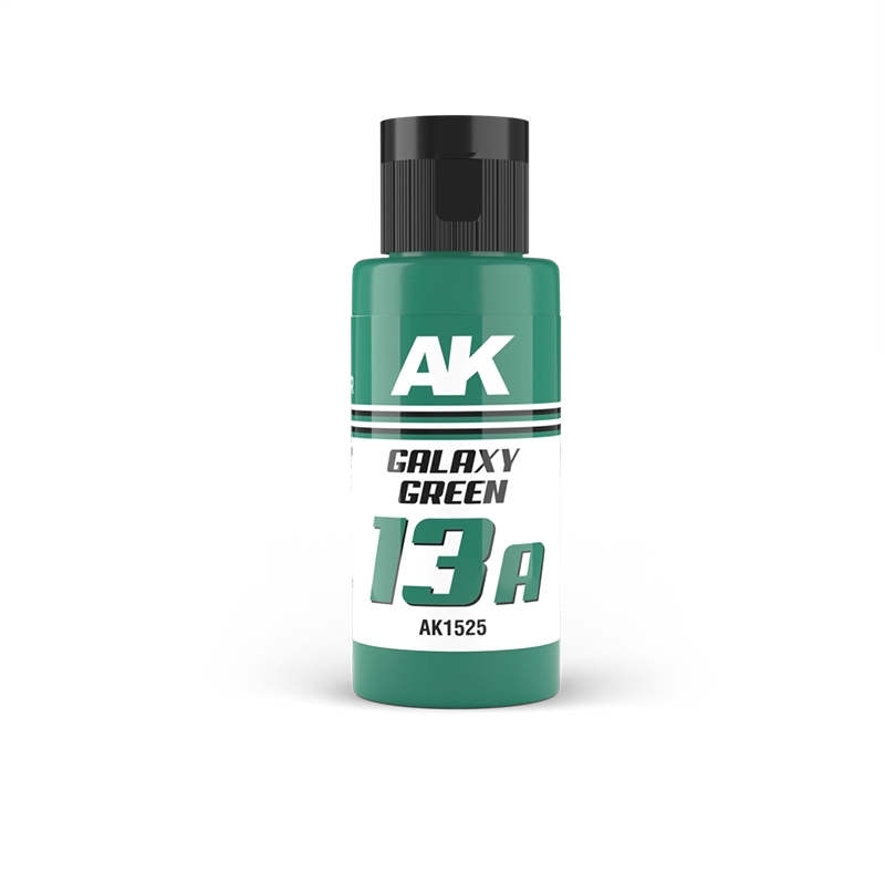 AK Dual Exo 13A Galaxy Green Wireless Earbuds - Bluetooth 5.0 Headphones with Noise Cancellation, 24H Playtime - Perfect for Gym, Running, Travel & Work