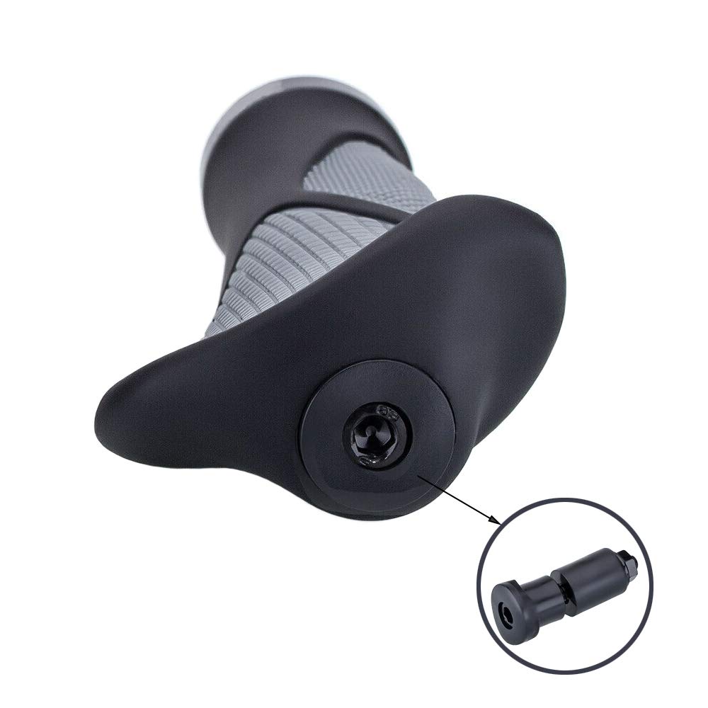 Wolfride Ergonomic Bike Handlebar Grips - Non-Slip Comfortable Mountain Bicycle Hand Grips for Road & Trail Riding - Perfect for Cycling, Commuting & Outdoor Adventures