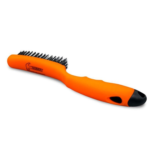 Hammer Orange Molded Bowling Shoe Brush - Durable Shoe Cleaner for Bowling Shoes - Perfect for League Play & Practice Sessions