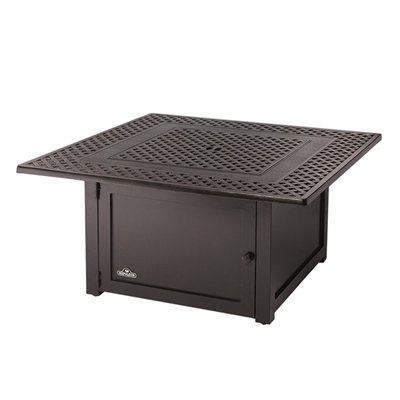 Napoleon Kensington Square Patio Flame Fire Table - Outdoor Gas Fire Pit for Backyard, Deck, Garden, and Patio - Perfect for Entertaining and Relaxing