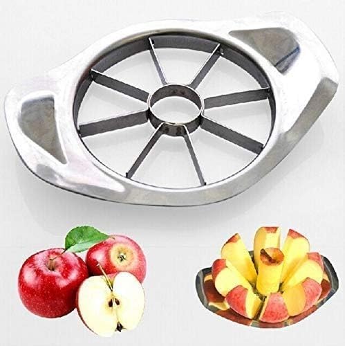 Yanmai Stainless Steel Fruit Cutter - Efficient & Durable Kitchen Tool for Easy Apple, Pear, Mango Slicing - Perfect for Fruit Salads, Smoothies & Meal Prep
