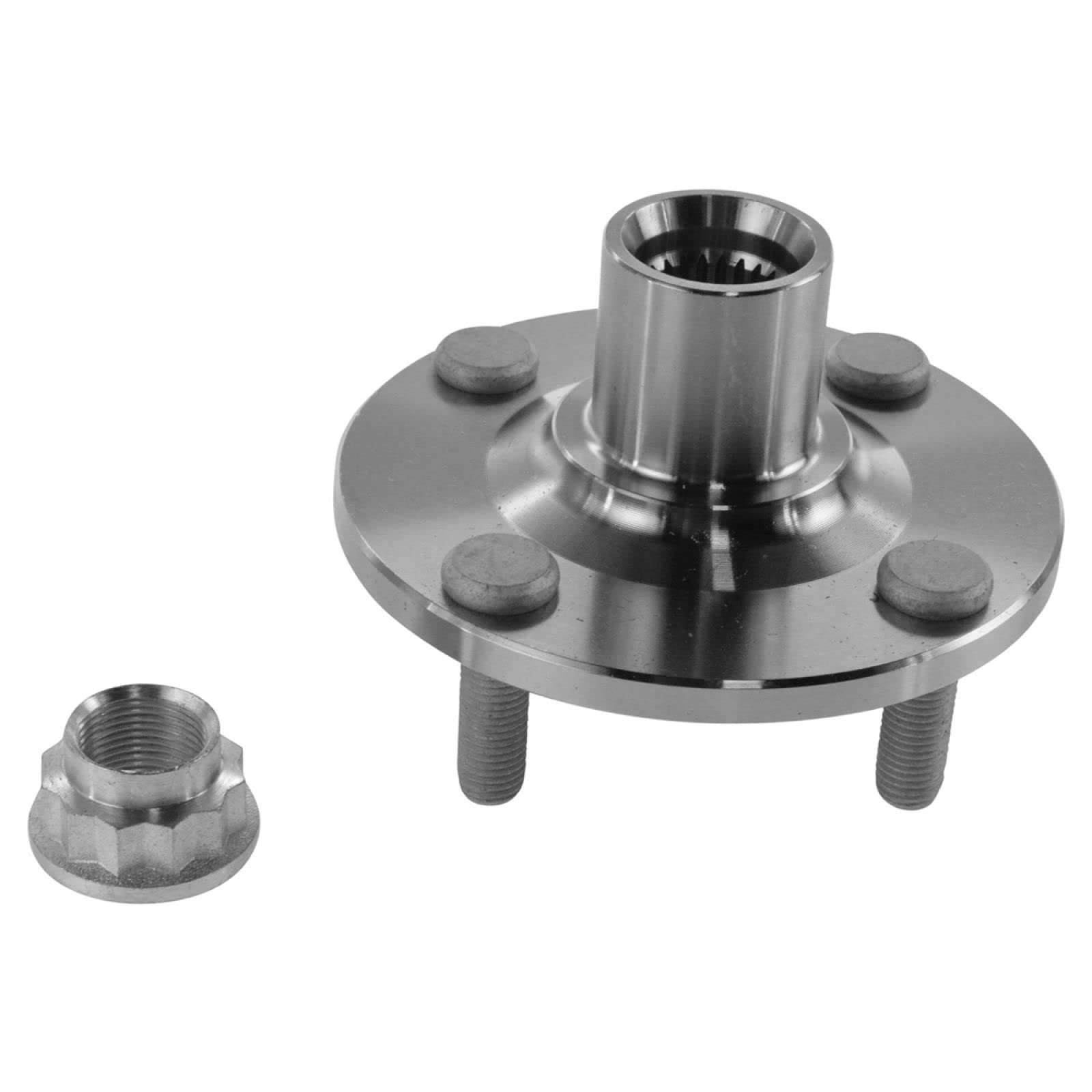 TRQ Front Wheel Bearing and Hub Assembly Kit - Compatible with Toyota Scion Echo xA xB - Durable Replacement for Smooth Ride & Enhanced Safety - Perfect for City Commuting & Highway Driving
