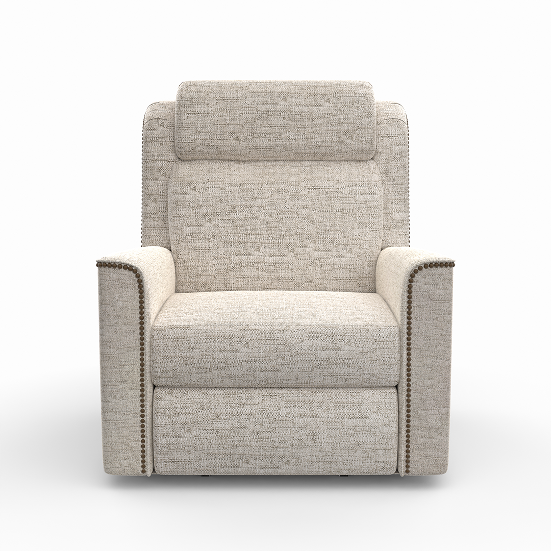 Comfortable Mason Glider Recliner Chair with Smooth Swivel Motion - Perfect for Nursery, Living Room & Relaxation