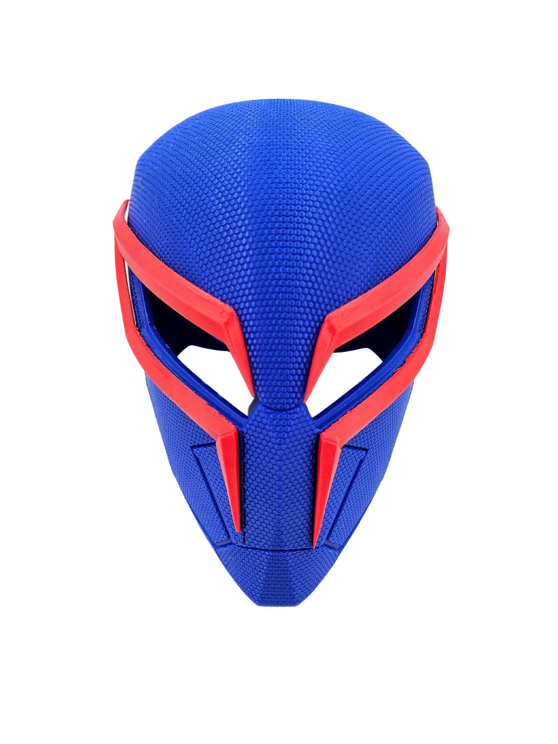 Cosplay Life 2099 Face Shell Mask - Futuristic Blue Cosplay Costume Accessory with Detachable Back Plate & Lenses | Perfect for Halloween, Comic Con, Cosplay Events & Futuristic Themed Parties