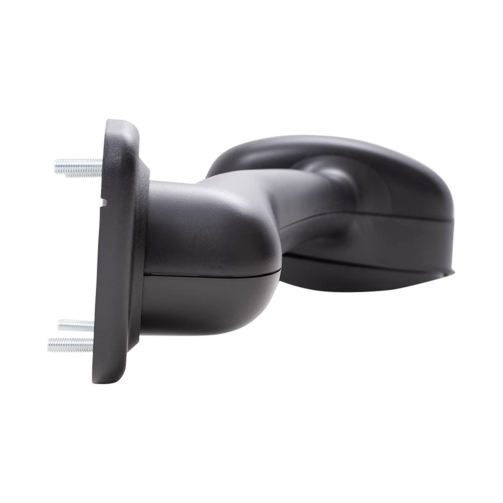 2008-2017 Freightliner Cascadia Driver Side Manual Mirror - Black Hood Mount Replacement (Paint to Match) | Perfect for Truck Repairs & Fleet Maintenance
